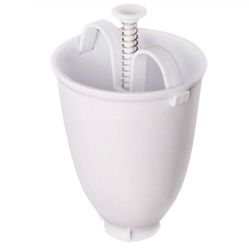 Kunststoff Donut Maker Waffelformen Küchenzubehör Backformen Donut Maker Kuchenform Keks Cookies Diy Backwerkzeug 1Pc weiß von Joom DACH