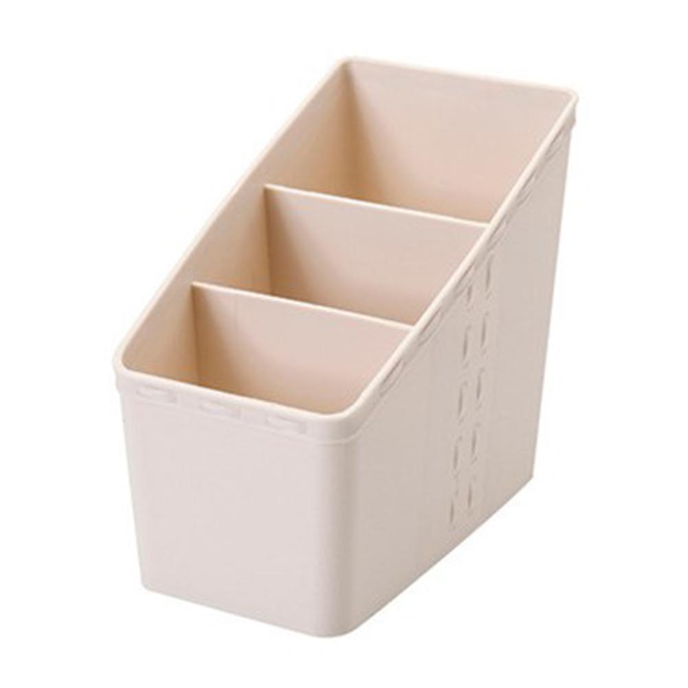 Kunststoff Schreibtisch Organizer Aufbewahrungsbox Zimmer Schreibtisch Küche Ordnungswerkzeug Aprikose Doppelreihe von Joom DACH