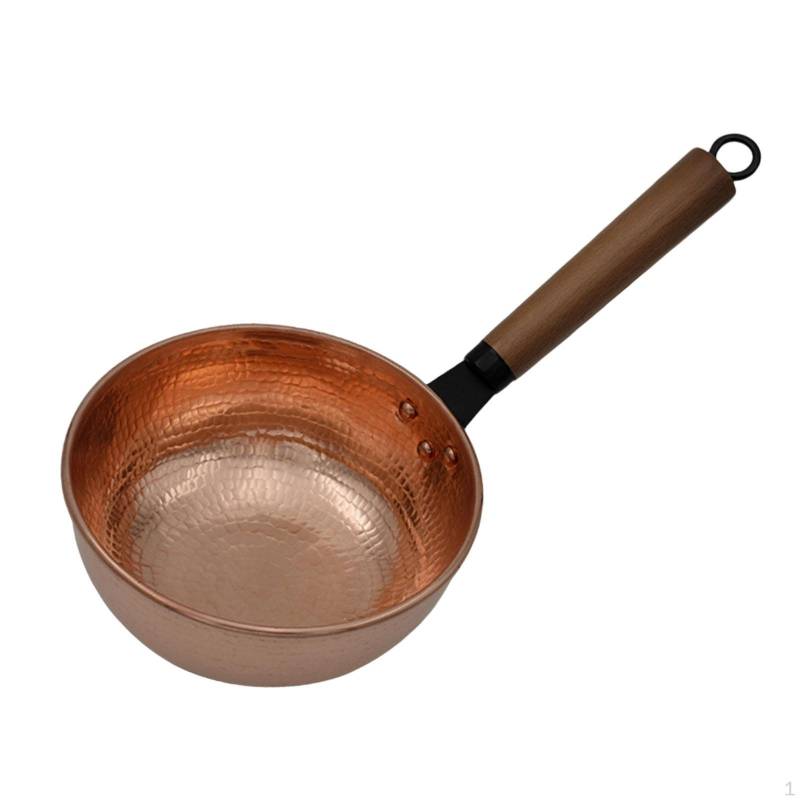 Kupfer Topf Sauce Pan Schmelzen Butter Einfache Reinigung Mehrzweck mit Griff Kochgeschirr Suppe Round Bottom von Joom DACH