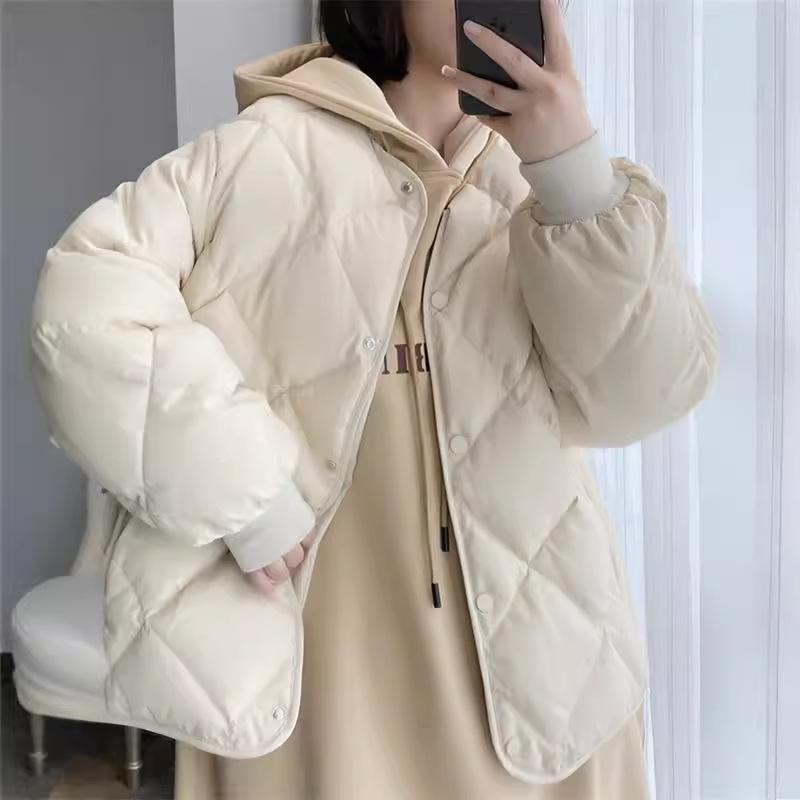 Kurze leichte Daunenjacke Damen Wintermantel M von Joom DACH