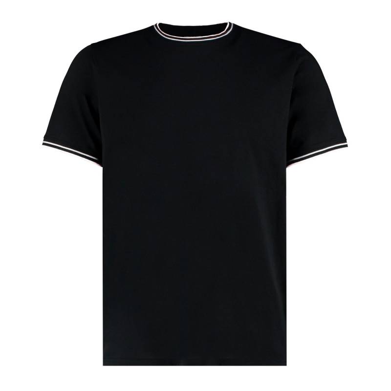 Kustom Kit Herren-Mode-T-Shirt mit Streifen M schwarz/weiß von Joom DACH