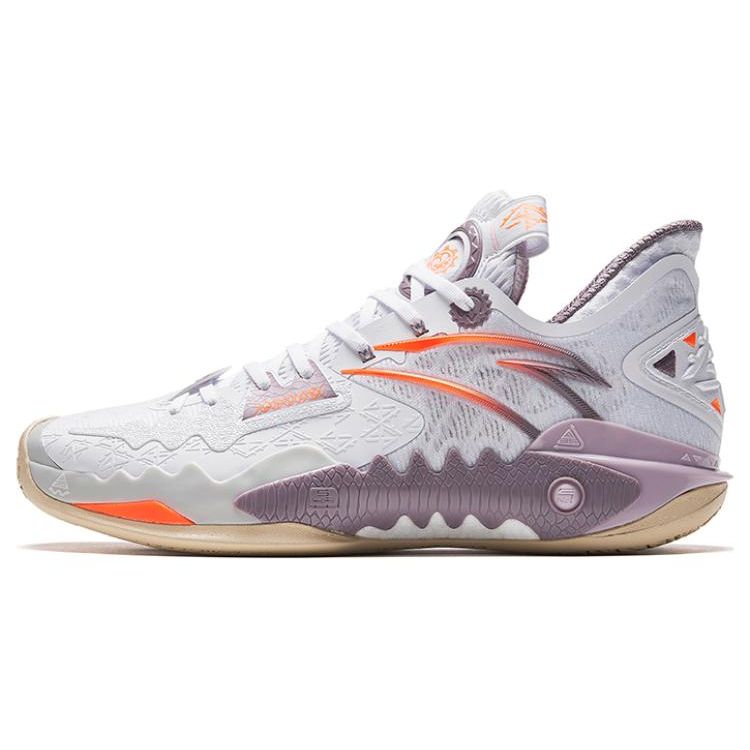 Kyrie Irving x Anta Shock Wave 5 Saltation Herren Sneaker Weiß Grau Orange 112331106-1 40 von Joom DACH