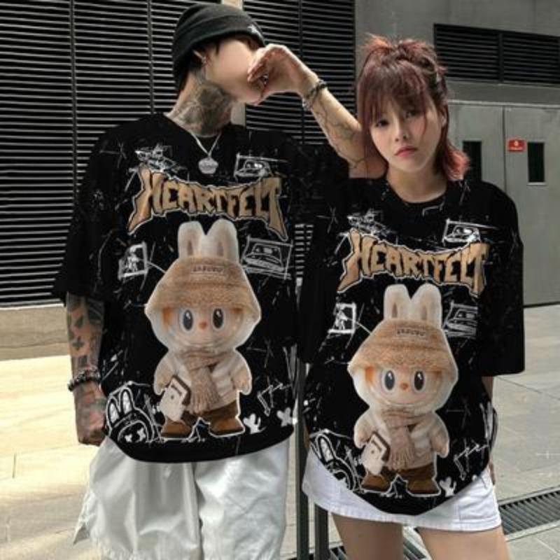 LABU Brief Elf Cartoon Grafik Bedrucktes T-Shirt Kinder und Damen T-Shirt Sommer Lässig Herren Unisex Kurzarm T-Shirt Oberteil Kleidung 120 LABU Brief Elf Cartoon Grafik Bedrucktes T-Shirt Kinder und Damen T-Shirt Sommer Lässig Herren Unisex Kurzarm T-Shirt Oberteil Kleidung 120 von Joom DACH