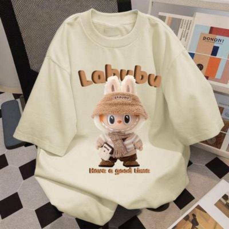 LABU Brief Elf Cartoon Grafik Bedrucktes T-Shirt Kinder und Damen T-Shirt Sommer Lässig Herren Unisex Kurzarm T-Shirt Oberteil Kleidung 120 LABU Brief Elf Cartoon Grafik Bedrucktes T-Shirt Kinder und Damen T-Shirt Sommer Lässig Herren Unisex Kurzarm T-Shirt Oberteil Kleidung 120 von Joom DACH