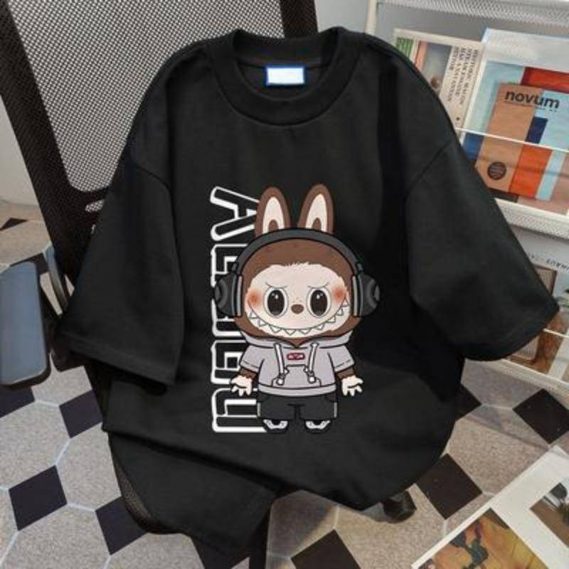 LABU Brief Elf Cartoon Grafik Bedrucktes T-Shirt Kinder und Damen T-Shirt Sommer Lässig Herren Unisex Kurzarm T-Shirt Oberteil Kleidung 140 LABU Brief Elf Cartoon Grafik Bedrucktes T-Shirt Kinder und Damen T-Shirt Sommer Lässig Herren Unisex Kurzarm T-Shirt Oberteil Kleidung 140 von Joom DACH