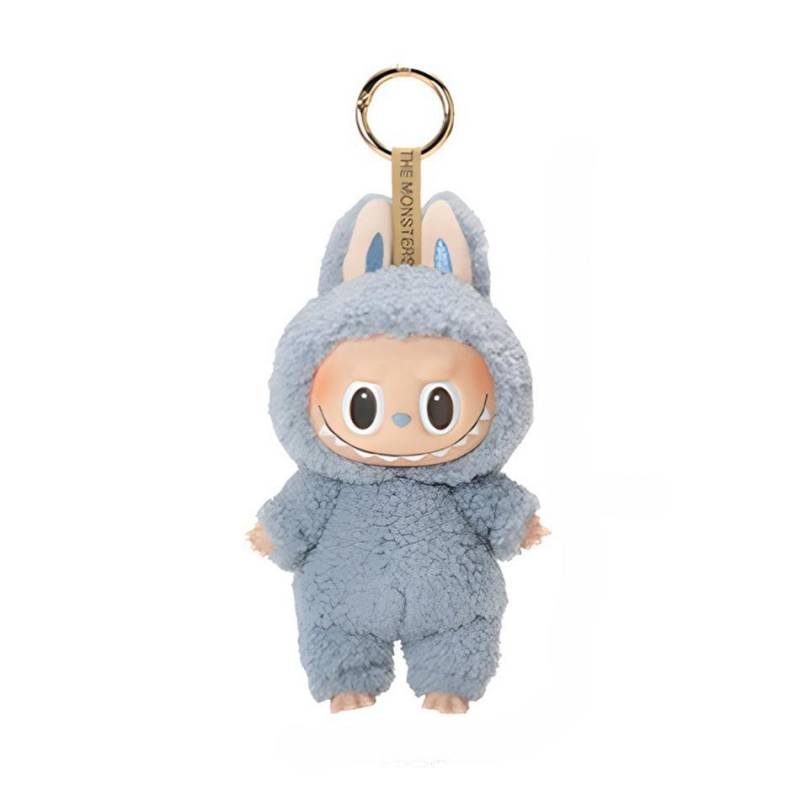 LABUBU DIE MONSTER Plüschtier, Leckere Macarons Vinylgesicht Blind Box Spielzeug Geschenk blau von Joom DACH