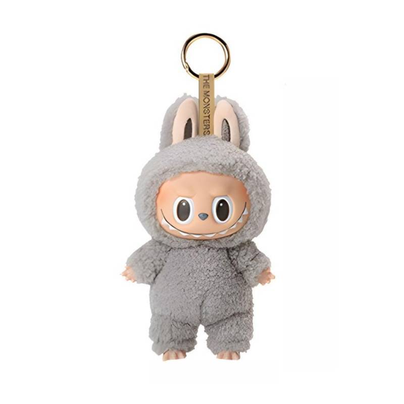LABUBU DIE MONSTER Plüschtier, Leckere Macarons Vinylgesicht Blind Box Spielzeug Geschenk grau von Joom DACH