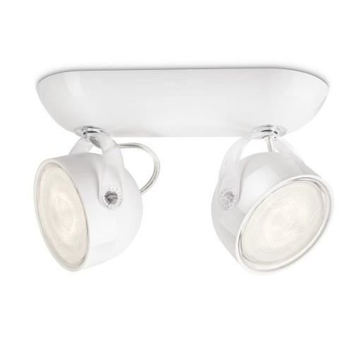 LED-Deckenleuchte Philips myLiving Dyna - Weiß - 2 x 3 W von Joom DACH