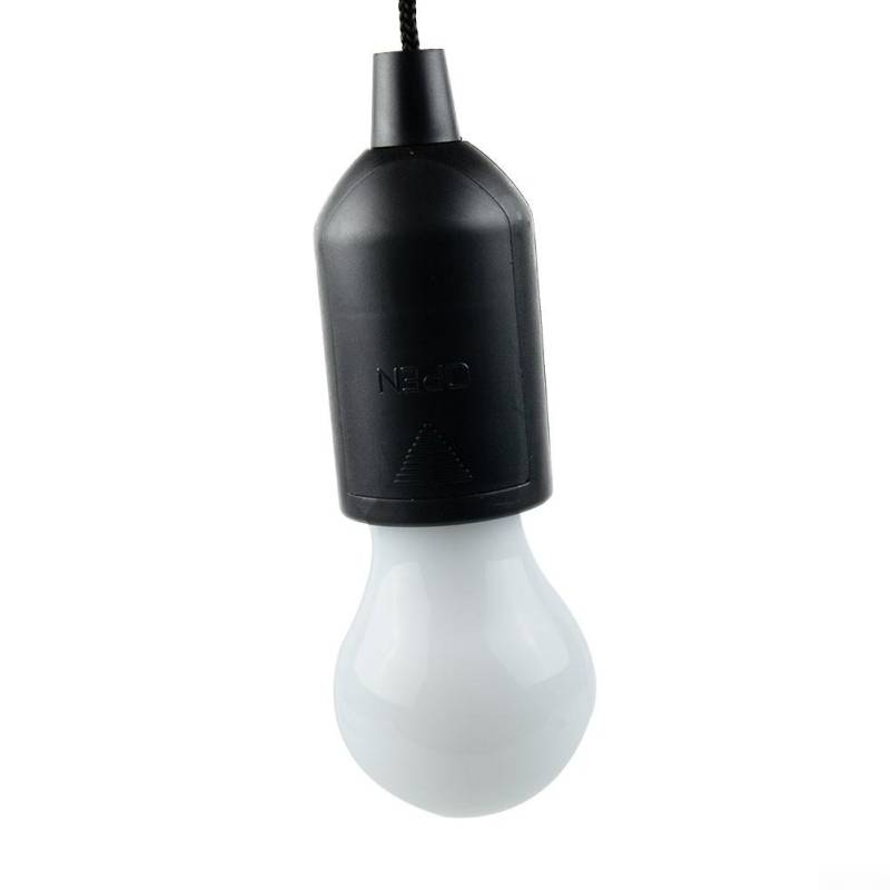 LED-Hängelampe mit Zugschalter, 2 Stück, batteriebetrieben schwarz LED-Hängelampe mit Zugschalter, 2 Stück, batteriebetrieben schwarz von Joom DACH