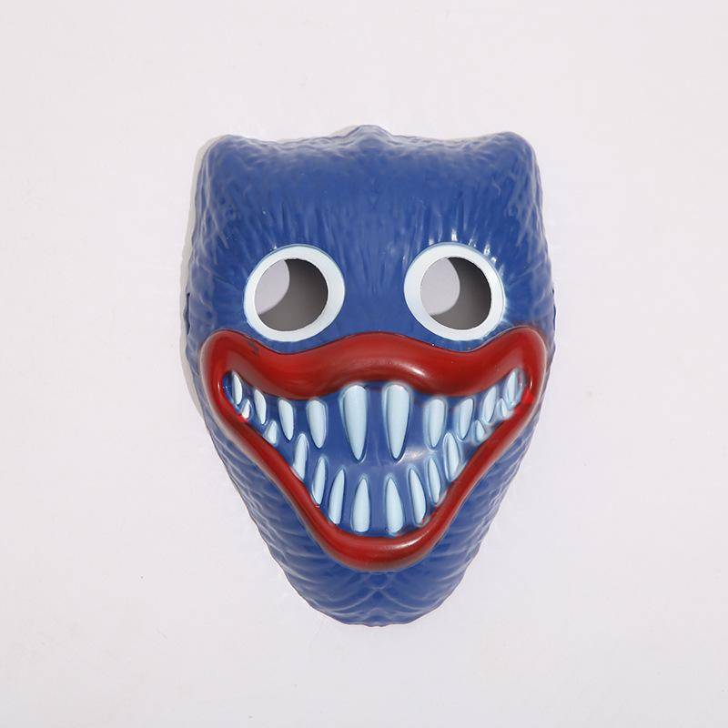 LED-Halloween-Maske, Spielzeit-Maske, Dinosaurier-Gesichtsmaske, leuchtende Cosplay, gruselige Purge-Kostümmasken für Kinder und Erwachsene without light blau von Joom DACH