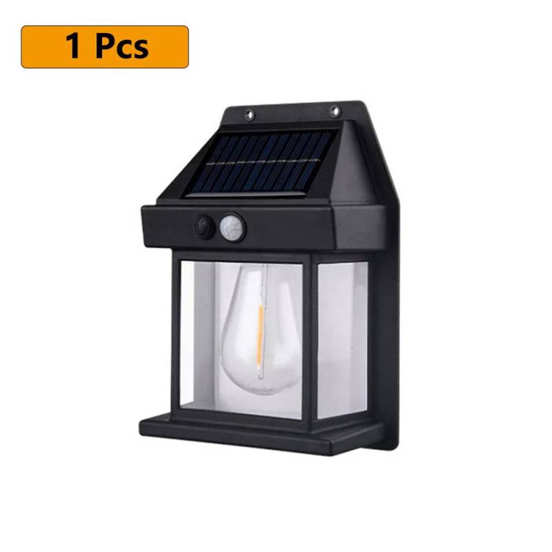 LED Solar Wandleuchte Haushalt Garten Wolframlampe Außen Wasserdichte Wandleuchte mit Bewegungssensor Villa Beleuchtung Nachtlicht 1 Pcs LED Solar Wandleuchte Haushalt Garten Wolframlampe Außen Wasserdichte Wandleuchte mit Bewegungssensor Villa Beleuchtung Nachtlicht 1 Pcs von Joom DACH