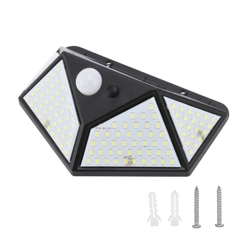 LED Solar Wandleuchte Intelligente Körpererkennung Wasserdicht Außen Gartenleuchte für Garten Hof Terrasse von Joom DACH