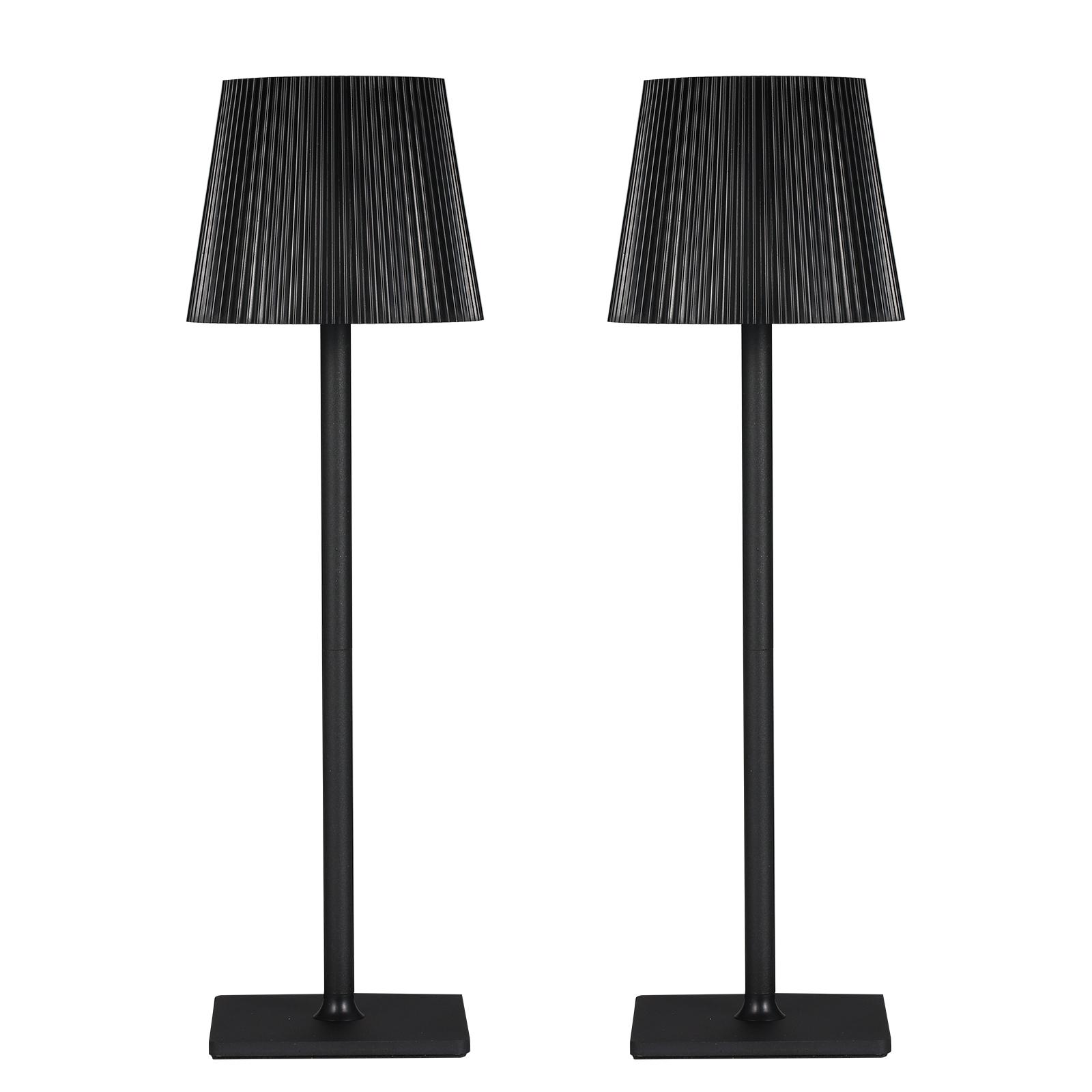 LED-Tischlampe, moderne LED-Schreibtischlampe mit Touch-Steuerung, dimmbares Nachtlicht mit 3 Farben 2 Packs von Joom DACH