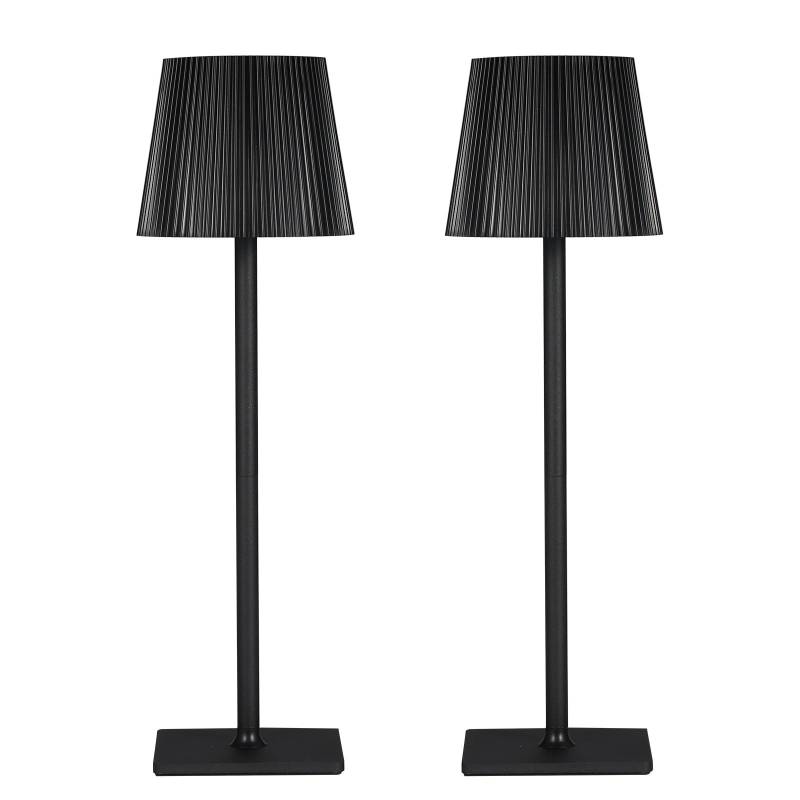 LED-Tischlampe, moderne LED-Schreibtischlampe mit Touch-Steuerung, dimmbares Nachtlicht mit 3 Farben 2 Packs von Joom DACH