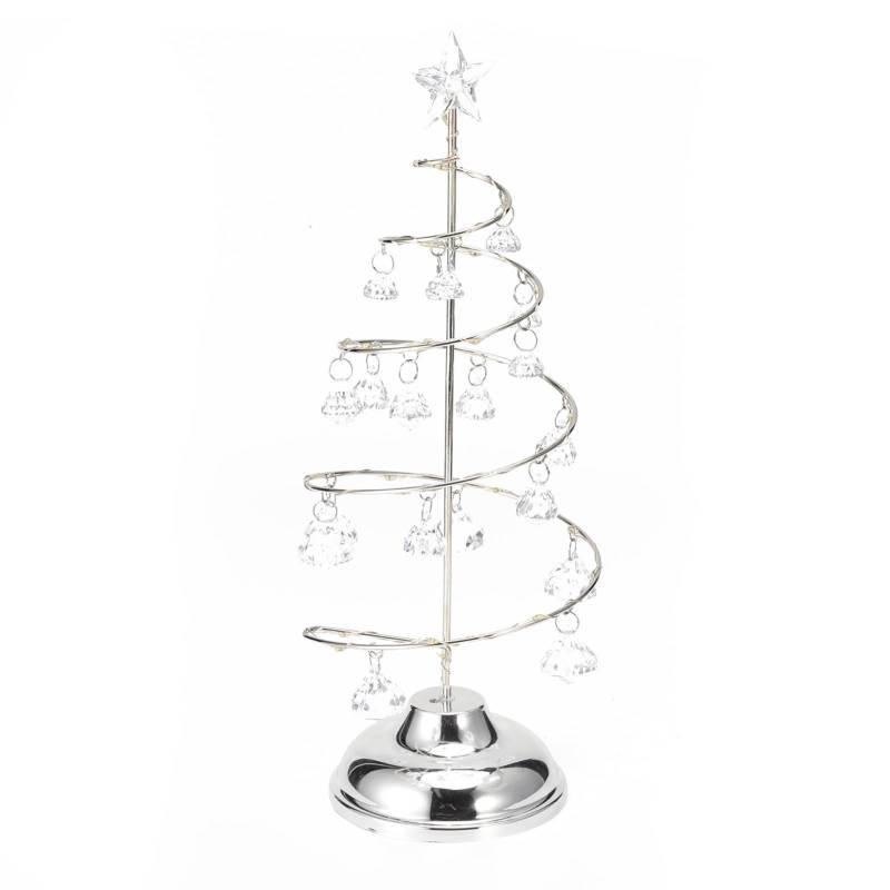 LED Weihnachtsbaum Lampe Ornament Nachtlicht für Weihnachten Festliche Dekoration Weiß von Joom DACH