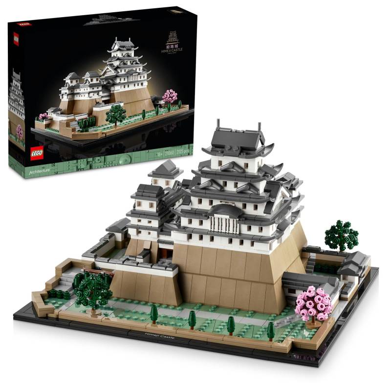 LEGO Architecture Himeji Castle Spielzeug Geschenk Geburtstagsblock Weihnachten Männer Frauen Interieur Stilvoll Mutter Vater 21060 von Joom DACH