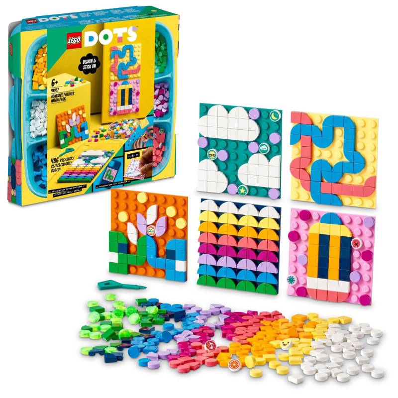 LEGO Dots Patch Multipack 41957 Spielzeugblock Geschenk Schmuck Basteln Jungen Mädchen Alter 6+ von Joom DACH