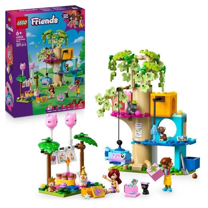 LEGO Friends 42666 Die Geburtstagsfeier und der Katzenbaum - Spiel ab 6 Jahren LEGO Friends 42666 Die Geburtstagsfeier und der Katzenbaum - Spiel ab 6 Jahren von Joom DACH