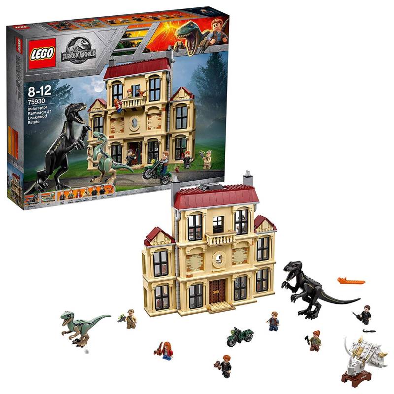 LEGO Jurassic World Indoraptor Verwüstung in Lockwood Manor 75930 von Joom DACH