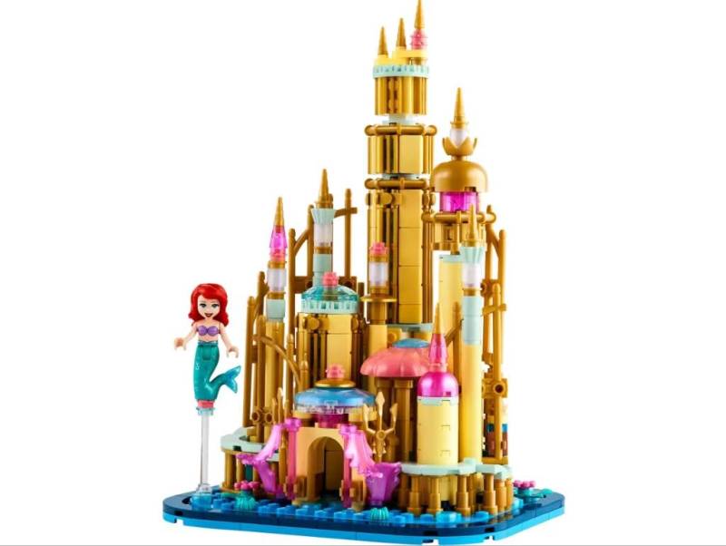 LEGO Mini Disney Castle 40708 Ab 12 Jahren Arielles hellblaue von Joom DACH