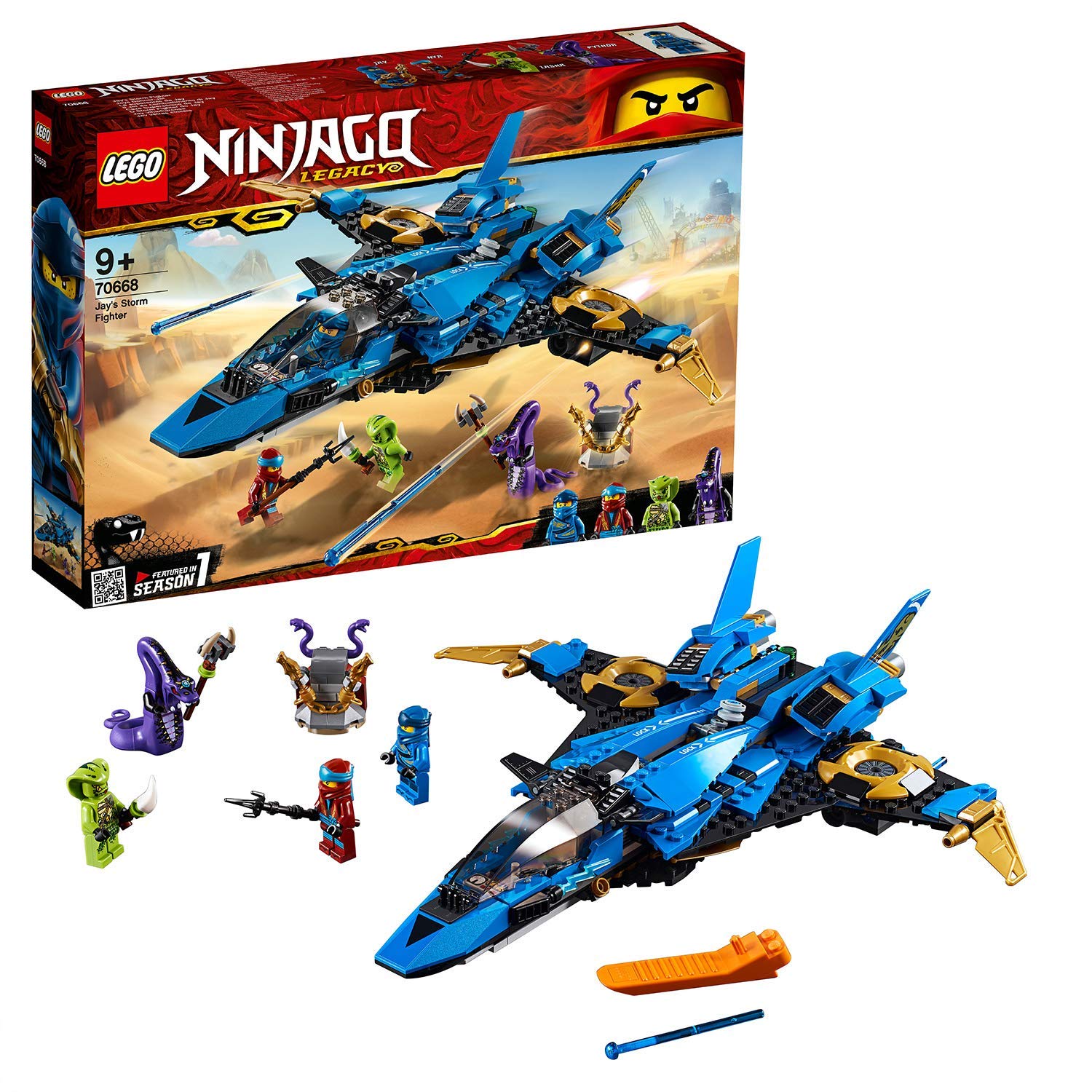 LEGO Ninjago Jays Blitz-Jet 70668 Bausteinspielzeug für Jungen LEGO Ninjago Jays Blitz-Jet 70668 Bausteinspielzeug für Jungen von Joom DACH