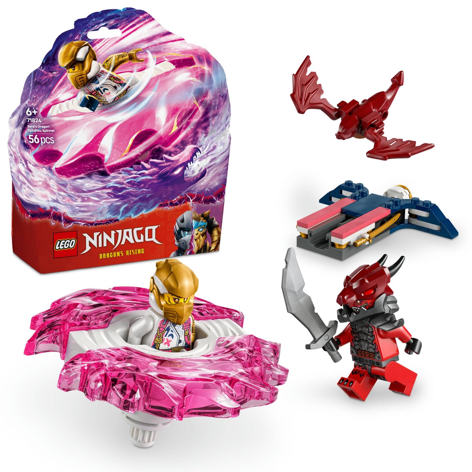 LEGO Ninjago Soras Drachenkreisel-Spielzeugblock Educational678Battle Robot 71824 LEGO Ninjago Soras Drachenkreisel-Spielzeugblock Educational678Battle Robot 71824 von Joom DACH