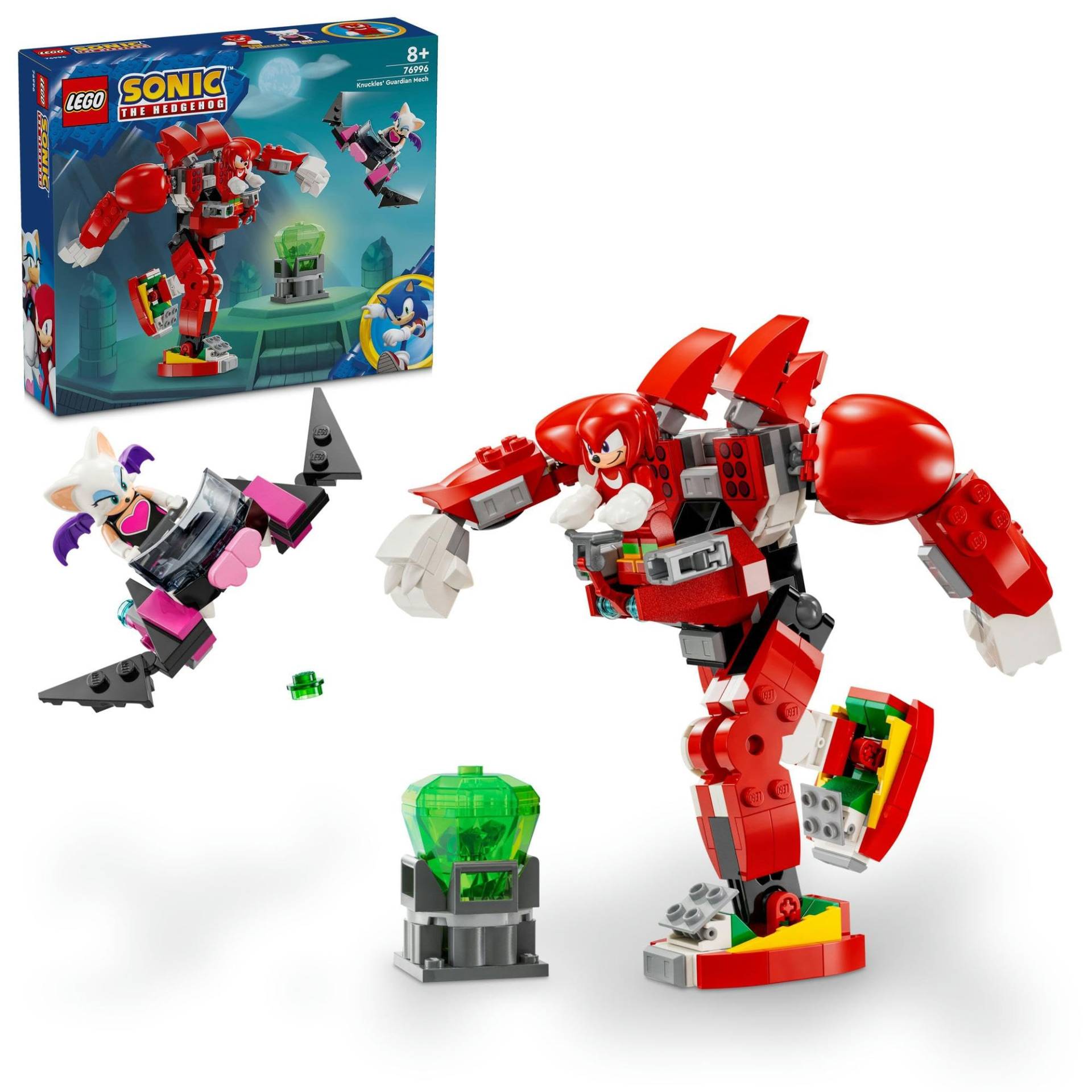 LEGO Sonic the Hedgehog Knuckles‘ Guardian Mecha Suit Spielzeug Spielzeuggeschenk Geburtstags-BlockGame 76996 von Joom DACH