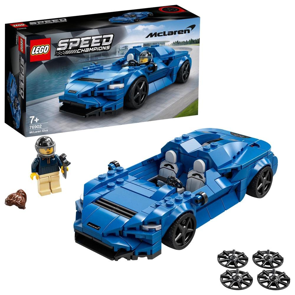 LEGO Speed Champion McLaren Elva 76902, Spielzeugbaustein, Geschenk, Auto, Car, Jungen, ab 7 Jahren von Joom DACH