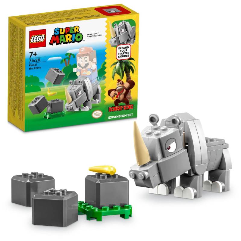 LEGO Super Mario Run! Rhino Lambi 71420 Baustein Geschenk Abenteuer ~ von Joom DACH