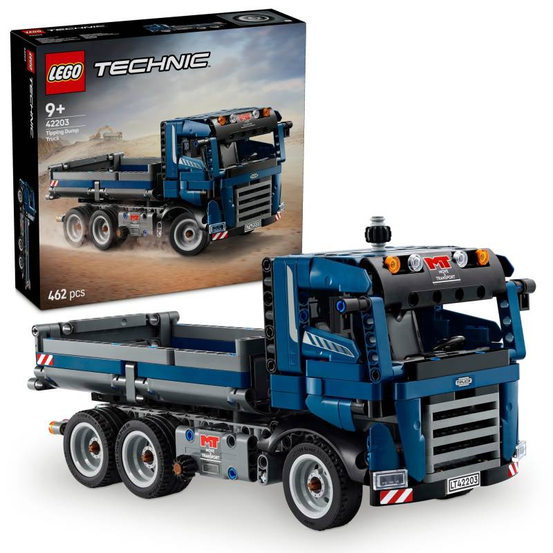 LEGO Technic Muldenkipper Spielzeug Block91011Fahrzeug Auto Mini Auto 42203 von Joom DACH