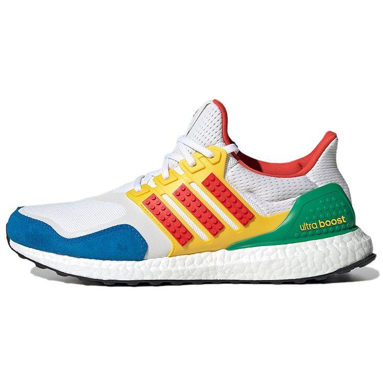 LEGO x Adidas UltraBoost DNA Color Pack - Multi Herren Sneaker Weiß Wolkenweiß Rot FZ3983 40⅔ von Joom DACH