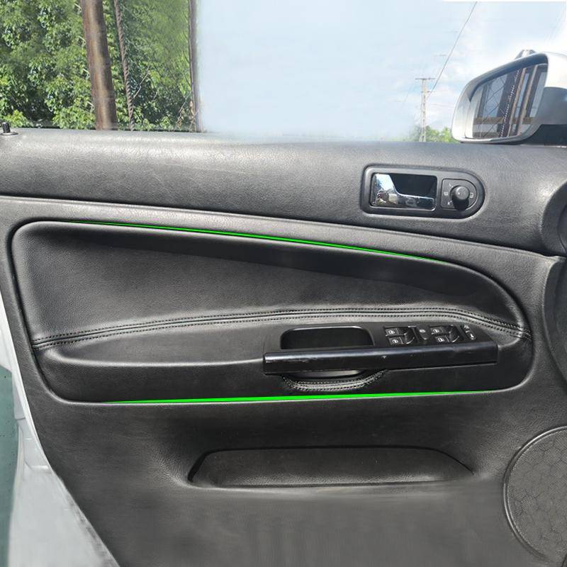 LHD Nur 4 Türen Für VW Passat B5 1998 - 2002 2003 2004 2005 2006 Autozubehör Türverkleidung Armlehne Abdeckung Aufkleber Trim Schwarz von Joom DACH