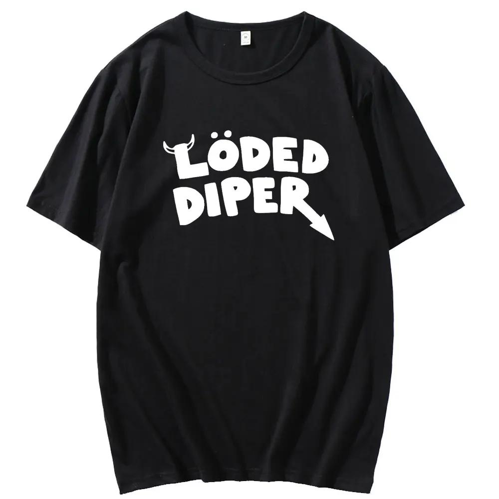 LODED DIPER DIARY OF A WIMP T-Shirt Männer Marke Teeshirt Frauen Sommer Baumwolle T-Shirt Kurzarm Übergroßen Harajuku Frauen T-shirt M von Joom DACH