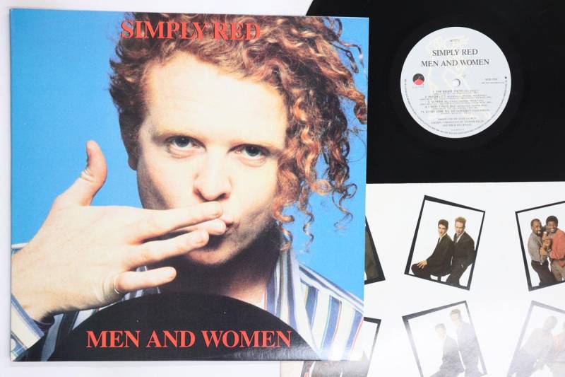 LP Schallplatte SIMPLY RED Men And Women 9607271 ELEKTRA 1987 US Rock Gebraucht von Joom DACH