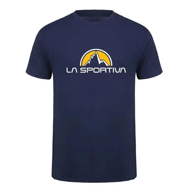 La Sportiva T-Shirt Herren Sommer Kurzarm Baumwolle Kurzarm Damen T-Shirt Oversized Weich Sport T-Shirt Mode Kleidung Tops M von Joom DACH
