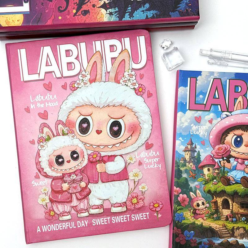Labub A5 Notizbuch Hochwertiges Cartoon Horizontal Liniert Buch Cartoon Handkonto Buch Student Super Dicker Notizblock Labub A5 Notizbuch Hochwertiges Cartoon Horizontal Liniert Buch Cartoon Handkonto Buch Student Super Dicker Notizblock von Joom DACH