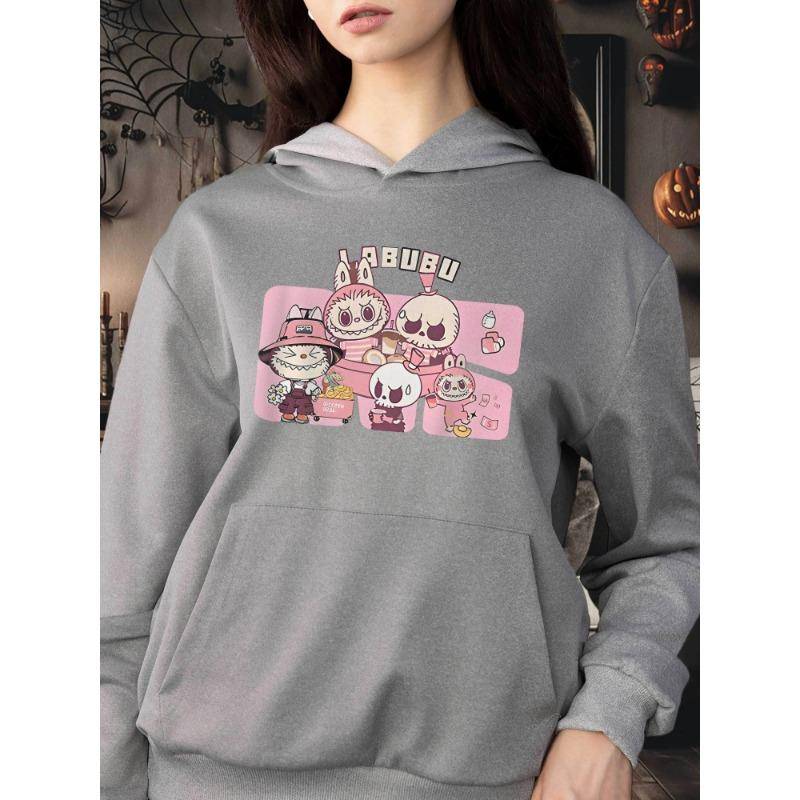 Labubu Anime Graphic Hoodie für Frauen Winter Mädchen Casual Pullover mit Kängurutasche Langarm Hoodies Weibliche Kleidung M Labubu Anime Graphic Hoodie für Frauen Winter Mädchen Casual Pullover mit Kängurutasche Langarm Hoodies Weibliche Kleidung M von Joom DACH