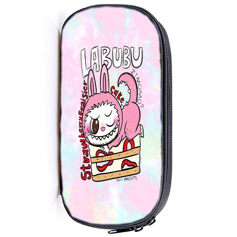 Labubu Federmäppchen Abubu Federmäppchen Beutelhalter Box für Mädchen Büro Studenten Organizer Schule Schreibwaren 11 von Joom DACH