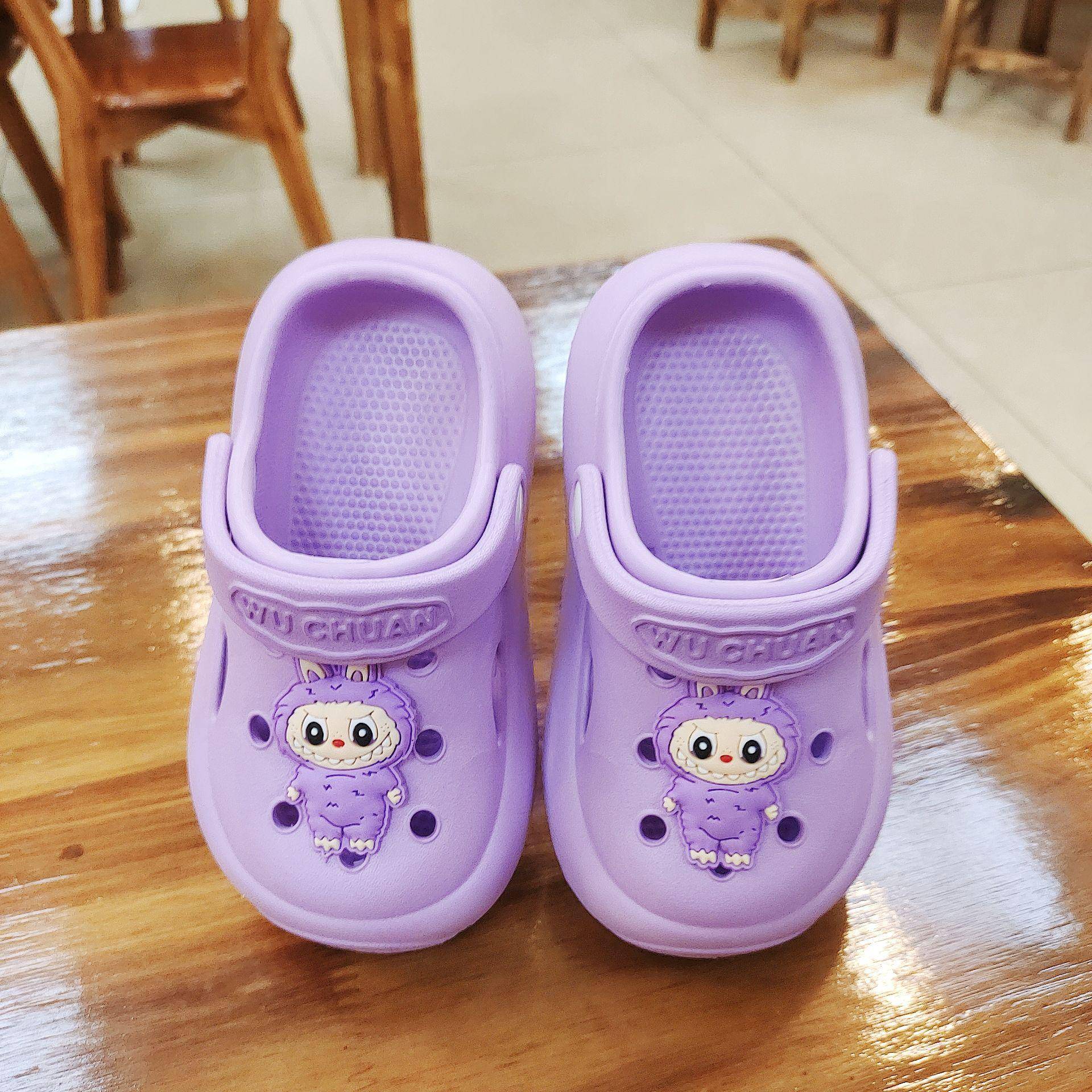 Labubu Kinder EVA Clog Schuhe - Sommer Outdoor- & Hausschuhe für Mädchen Size 26-27 von Joom DACH