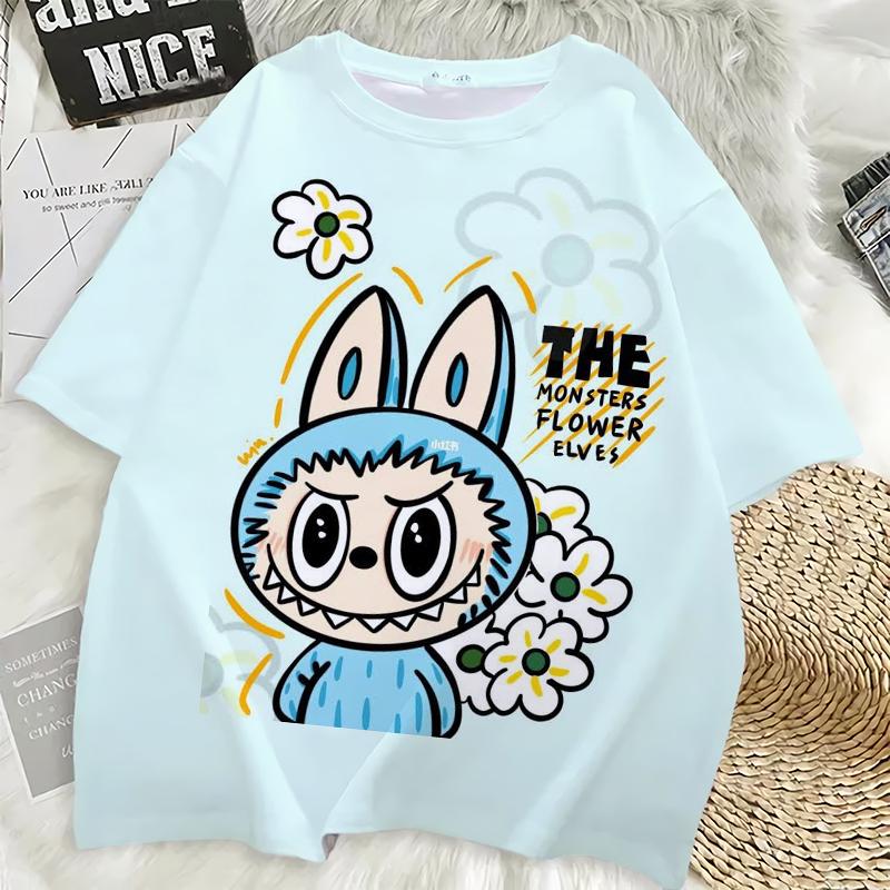 Labubu Kurzarm Damen T-Shirt Erwachsenes 3D-Druck T-Shirt Sommer Lässige Mode Kleidung Cartoon Niedliches T-Shirt Anime Tops 140 Labubu Kurzarm Damen T-Shirt Erwachsenes 3D-Druck T-Shirt Sommer Lässige Mode Kleidung Cartoon Niedliches T-Shirt Anime Tops 140 von Joom DACH