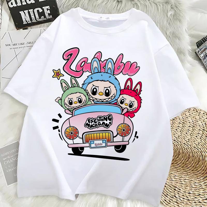 Labubu Kurzarm Damen T-Shirt Erwachsenes 3D-Druck T-Shirt Sommer Lässige Mode Kleidung Cartoon Niedliches T-Shirt Anime Tops 140 Labubu Kurzarm Damen T-Shirt Erwachsenes 3D-Druck T-Shirt Sommer Lässige Mode Kleidung Cartoon Niedliches T-Shirt Anime Tops 140 von Joom DACH