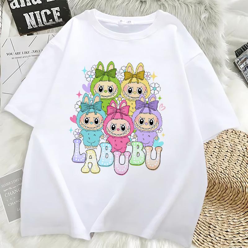 Labubu Kurzarm Damen T-Shirt Erwachsenes 3D-Druck T-Shirt Sommer Lässige Mode Kleidung Cartoon Niedliches T-Shirt Anime Tops M Labubu Kurzarm Damen T-Shirt Erwachsenes 3D-Druck T-Shirt Sommer Lässige Mode Kleidung Cartoon Niedliches T-Shirt Anime Tops M von Joom DACH