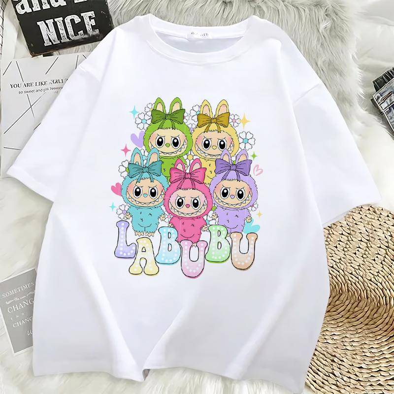 Labubu Kurzarm Damen T-Shirt Erwachsenes 3D-Druck T-Shirt Sommer Lässige Mode Kleidung Cartoon Niedliches T-Shirt Anime Tops M Labubu Kurzarm Damen T-Shirt Erwachsenes 3D-Druck T-Shirt Sommer Lässige Mode Kleidung Cartoon Niedliches T-Shirt Anime Tops M von Joom DACH