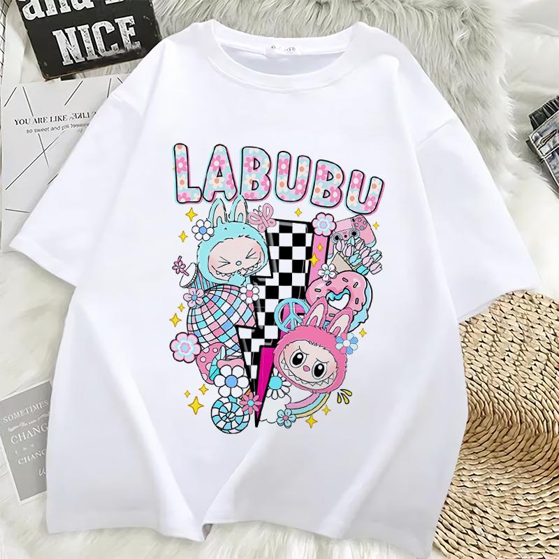 Labubu Kurzarm Damen T-Shirt Erwachsenes 3D-Druck T-Shirt Sommer Lässige Mode Kleidung Cartoon Niedliches T-Shirt Anime Tops S Labubu Kurzarm Damen T-Shirt Erwachsenes 3D-Druck T-Shirt Sommer Lässige Mode Kleidung Cartoon Niedliches T-Shirt Anime Tops S von Joom DACH