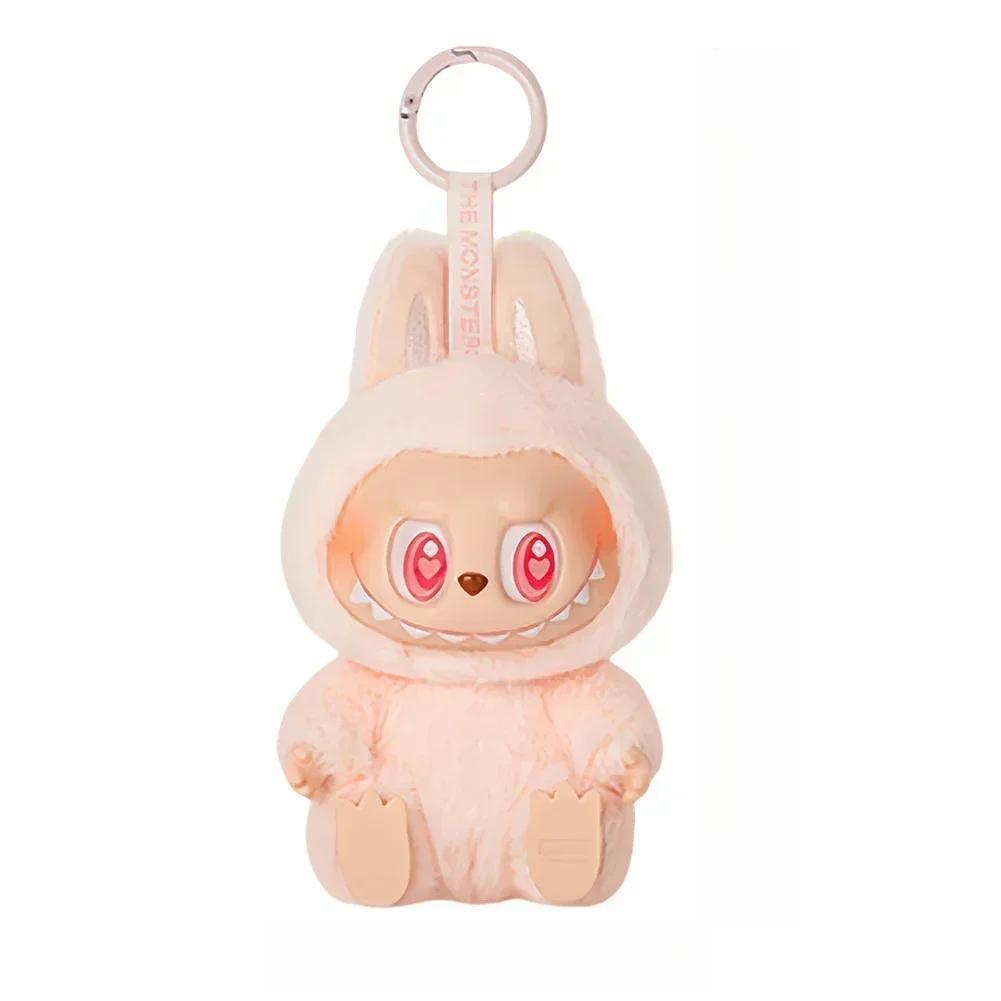 Labubu Plüschtier Weiches Stofftier Niedliche Monsterpuppe, Kawaii Heimdeko, Perfektes Geschenk für Kinder hellrosa von Joom DACH