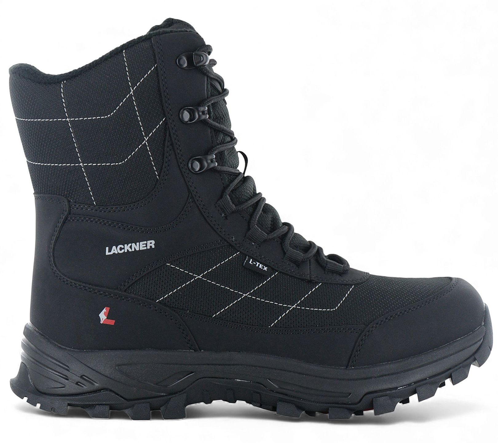 Lackner Kitzbühel Icegrip Boots - Herren Winter Stiefel Schuhe Schwarz 7378X ORIGINAL EU 44 UK 10 schwarz von Joom DACH