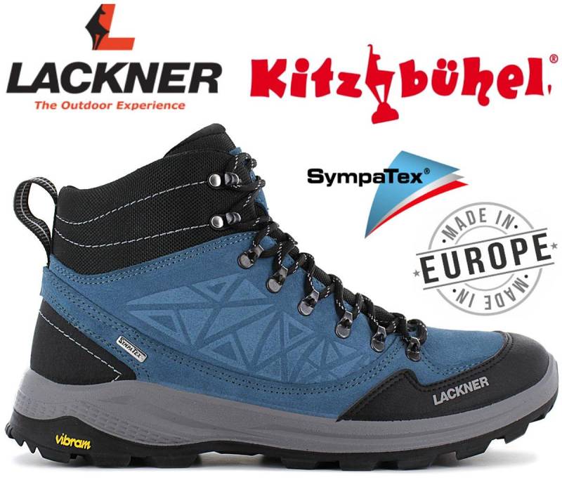 Lackner Kitzbühel Mission STX SympaTex - Herren Trekking Schuhe Wanderschuhe Blau 6311 ORIGINAL EU 40 blau von Joom DACH