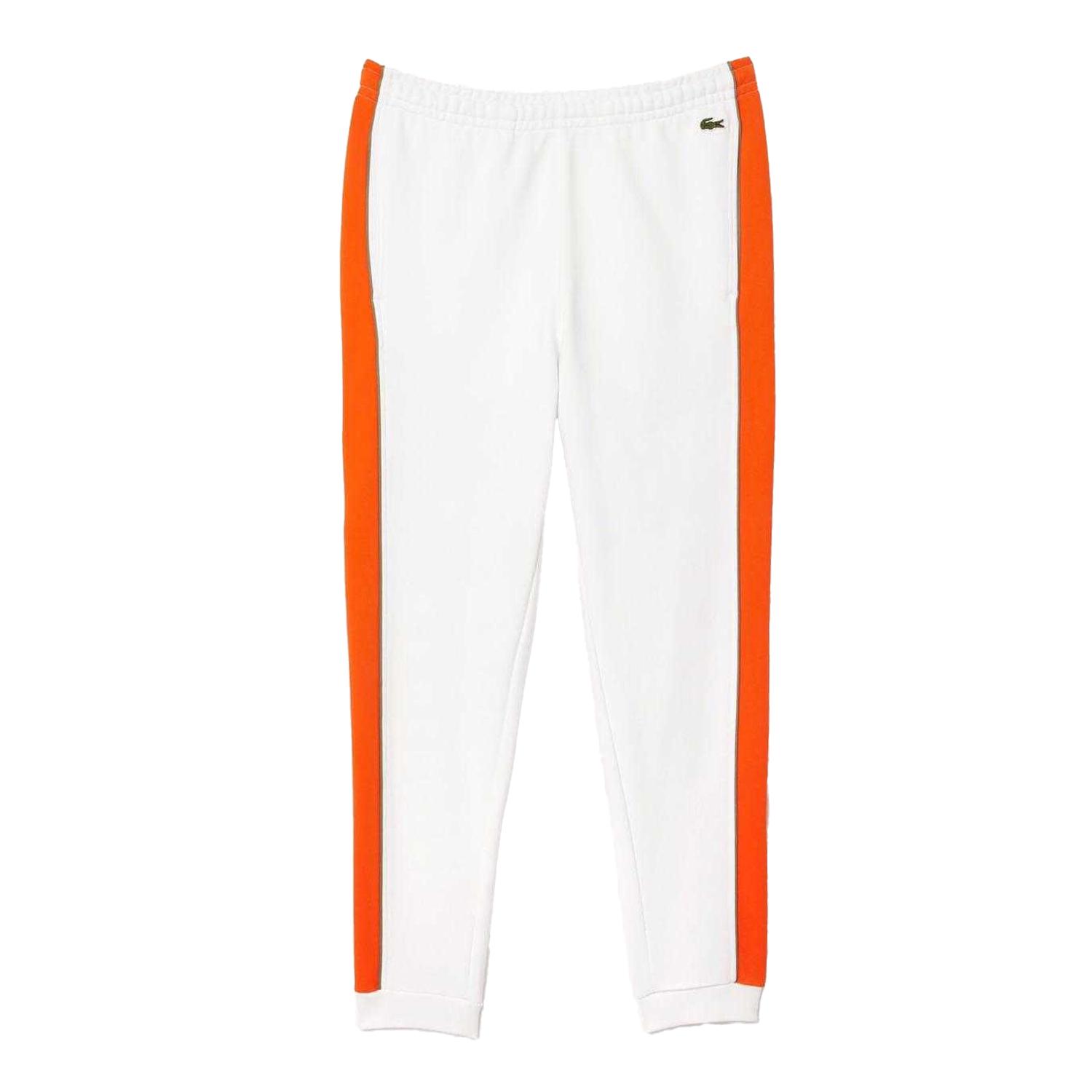 Lacoste Herren Jogginghose mit schmal zulaufendem Bein XS orange/weiß Lacoste Herren Jogginghose mit schmal zulaufendem Bein XS orange/weiß von Joom DACH