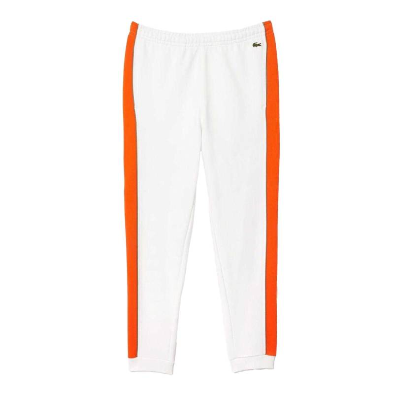 Lacoste Herren Jogginghose mit schmal zulaufendem Bein XS orange/weiß von Joom DACH