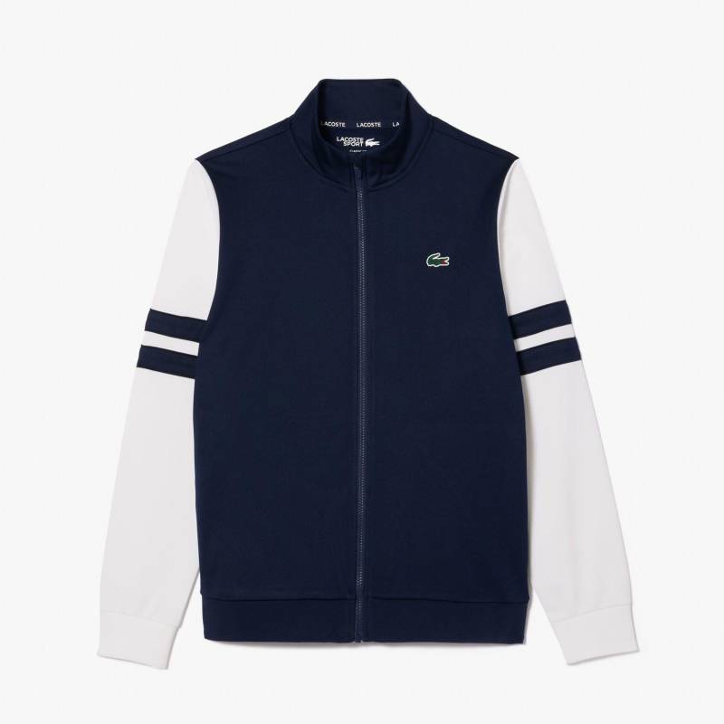 Lacoste Herren Zip Interlock Stretch Trainingsjacke M dunkelblau/grau Lacoste Herren Zip Interlock Stretch Trainingsjacke M dunkelblau/grau von Joom DACH